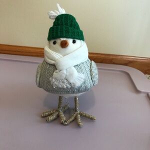 Target Wondershop 2018 Featherly Friends Christmas Fabric Bird Juniper